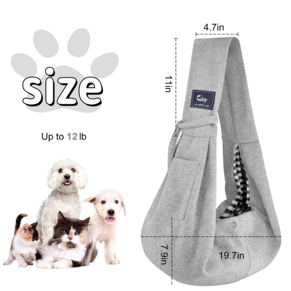 Dog & Cat Sling Carrier - Picture 1 of 6